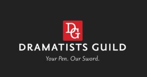 Logo for The Dramatists Guild. 